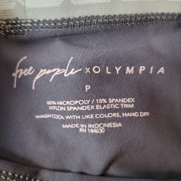 Free People Movement Women's Legging X Olympia Moto Grey Size XS - Picture 3 of 8